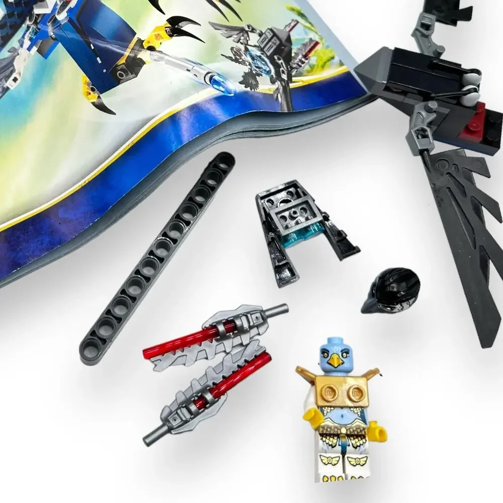 LEGO Chima Eris Eagle Interceptor Mini Figurine Guide and Parts